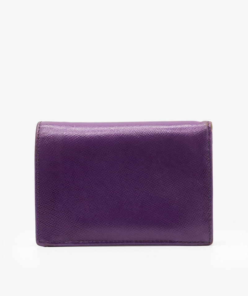 Prada Prada Purple Compact Wallet
