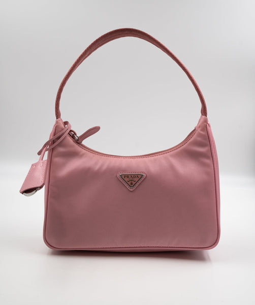 Pink prada outlet re edition bag