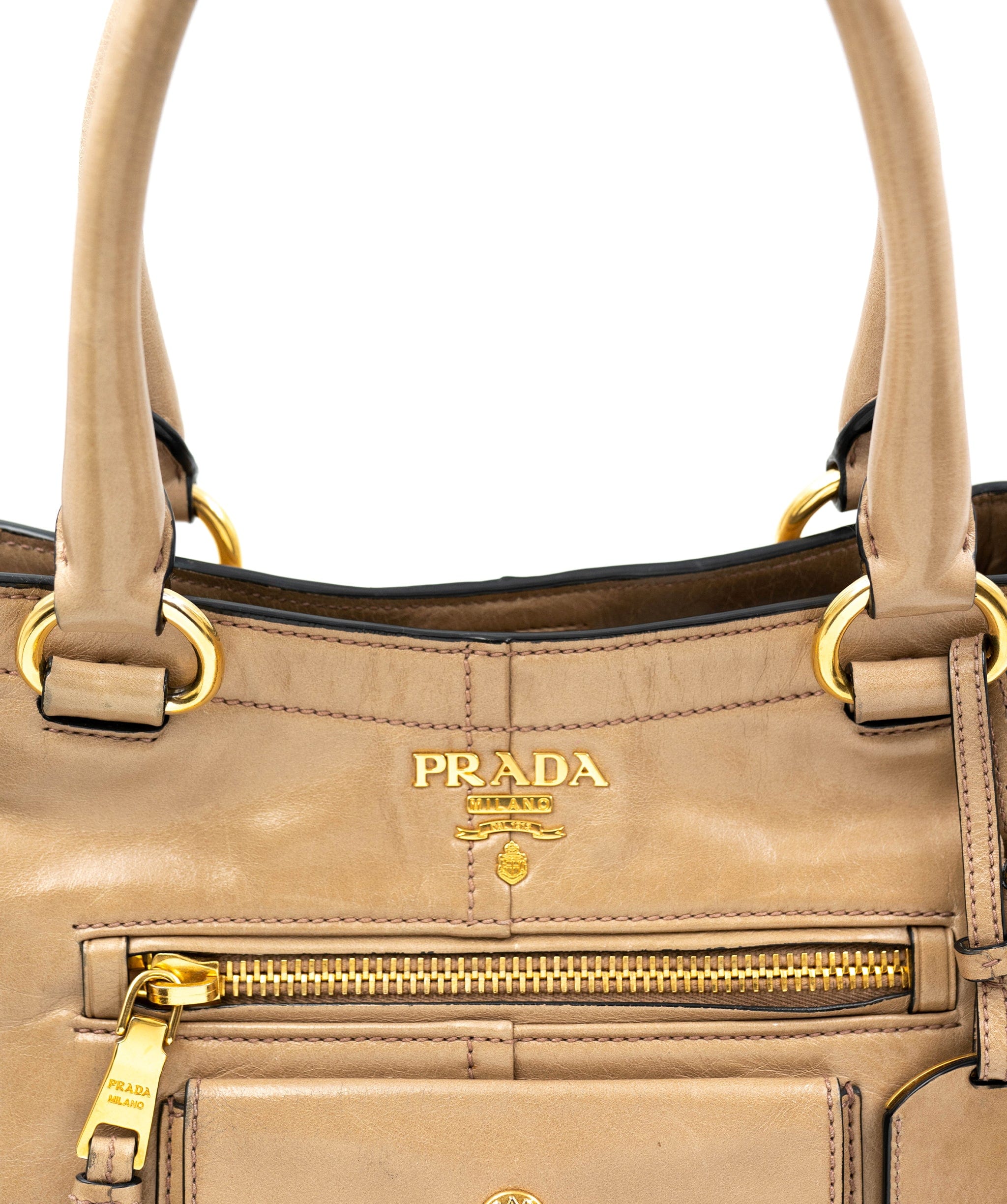 Prada Prada Beige Handbag AGC1385