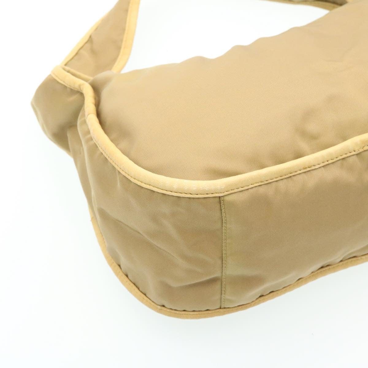 Prada Prada Beige Nylon Shoulder Bag - AWL2103