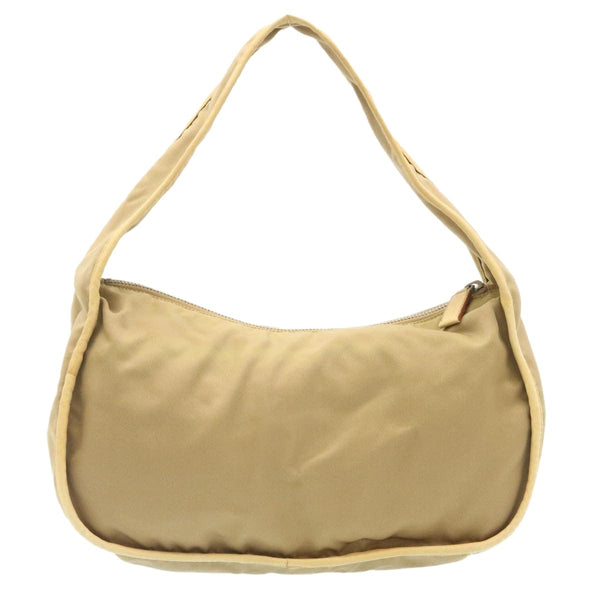 Prada Prada Beige Nylon Shoulder Bag - AWL2103