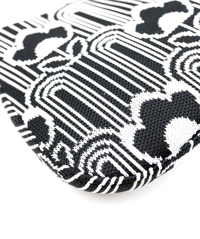 Prada Prada Black and White Knit Cleo Bag AGC1178