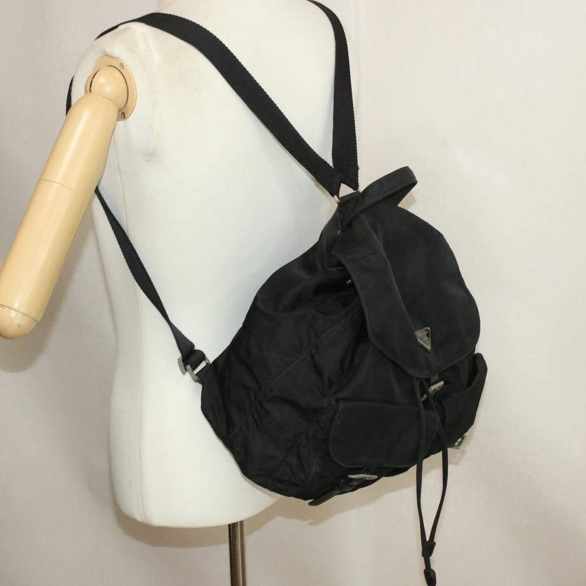 Prada Prada Black Nylon Backpack 50