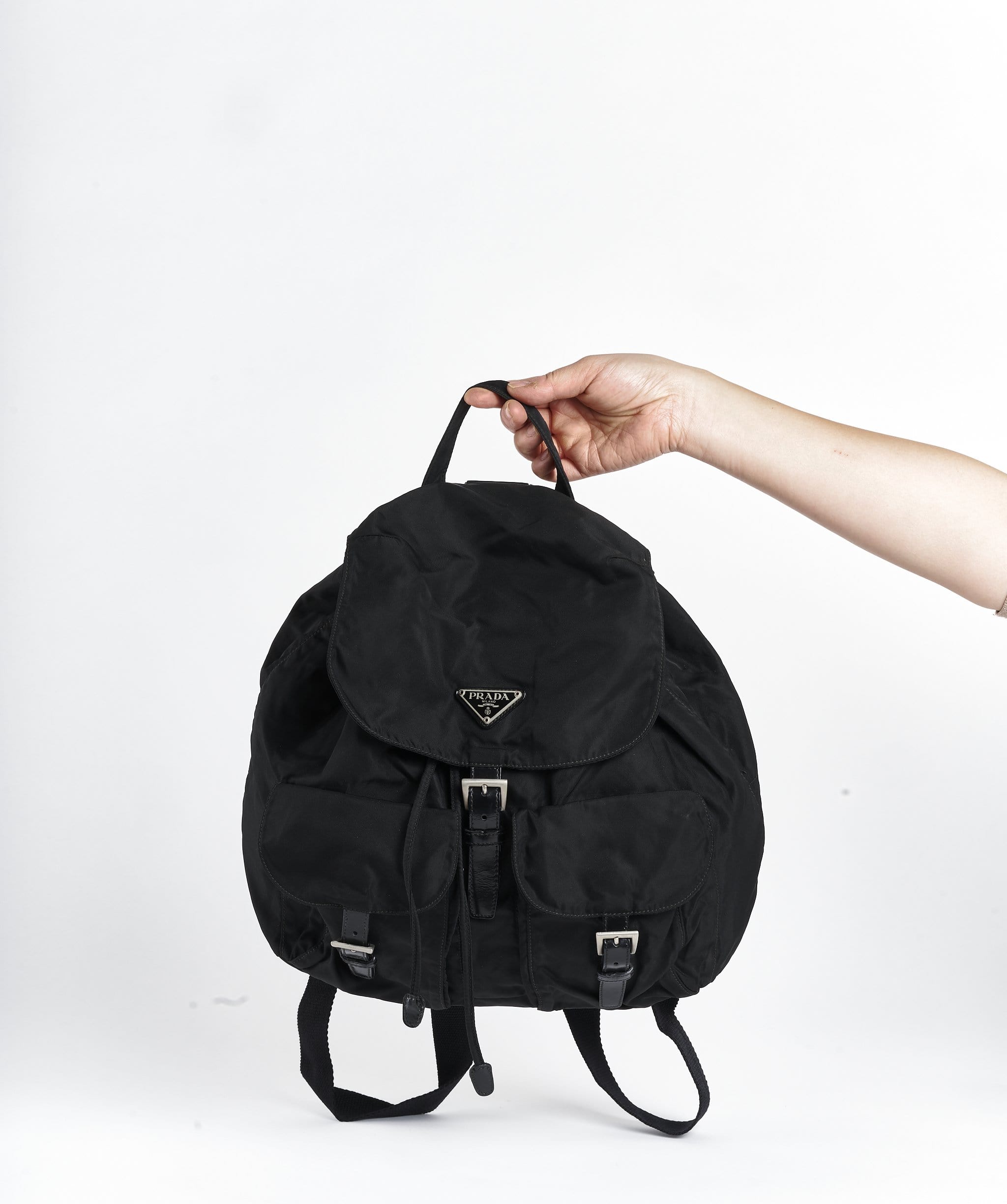 Prada Prada Black Nylon Backpack 50