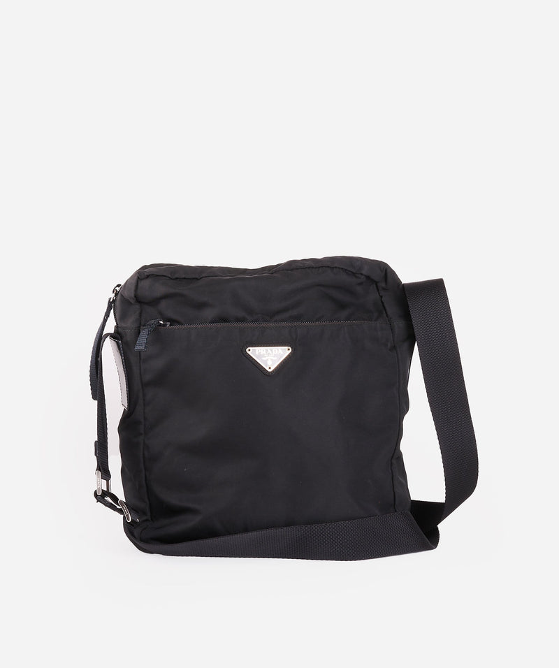 Authentic Prada Small Black Nylon Cross Body Shoulder Bag -  Finland