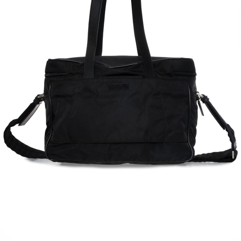 Prada Prada Black Nylon Travel Bag – AGL1005