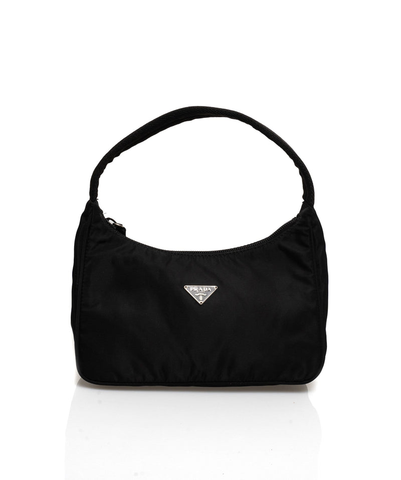 Prada Prada Black Tessuto Re-Edition Handbag - AWL1594