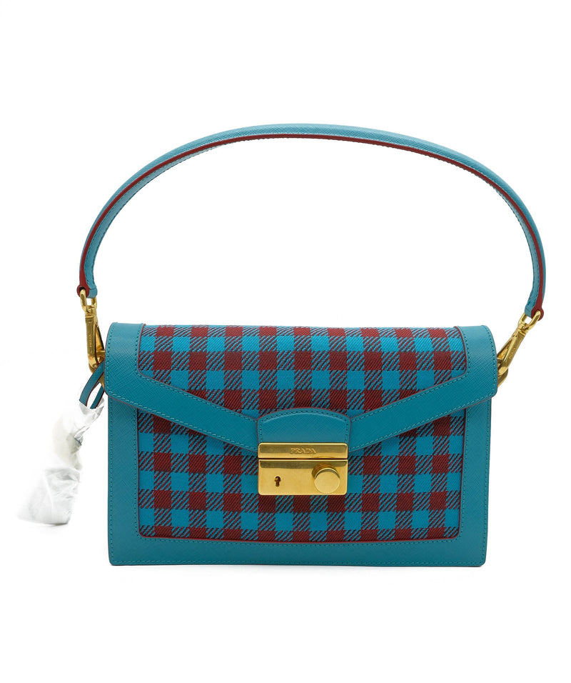 Prada 2025 checkered handbag