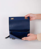 Prada Prada Blue Saffiano Leather Cross body Bag