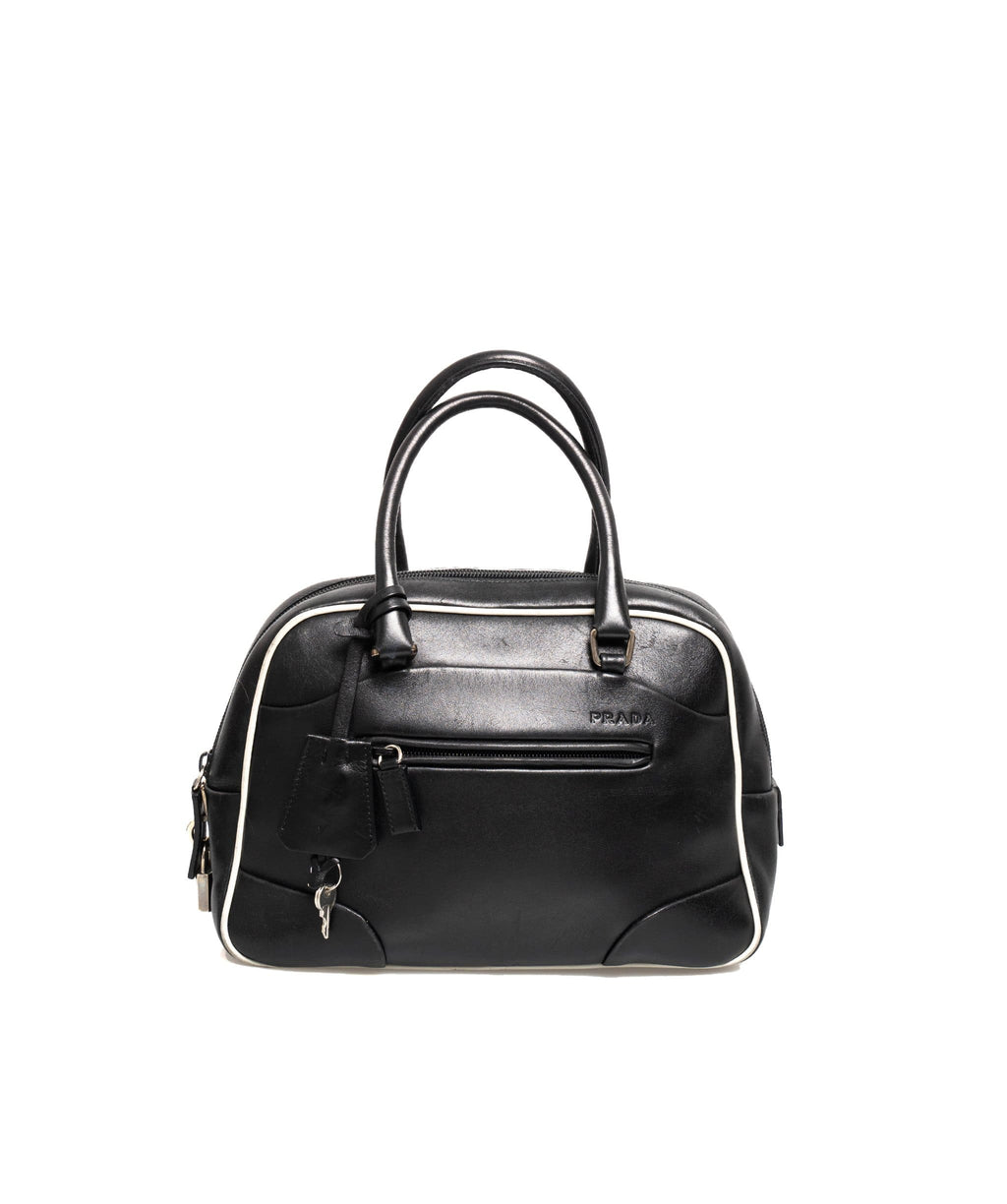 Prada Bowling Bag Black ASL1883 LuxuryPromise