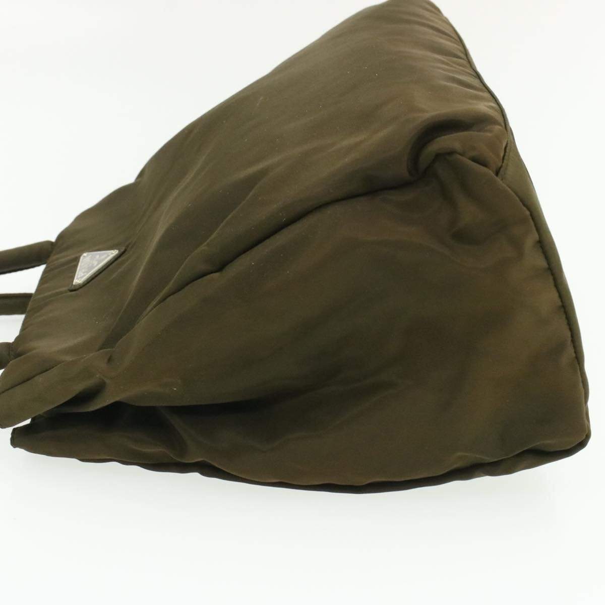 Prada Prada Brown Nylon Handbag 31