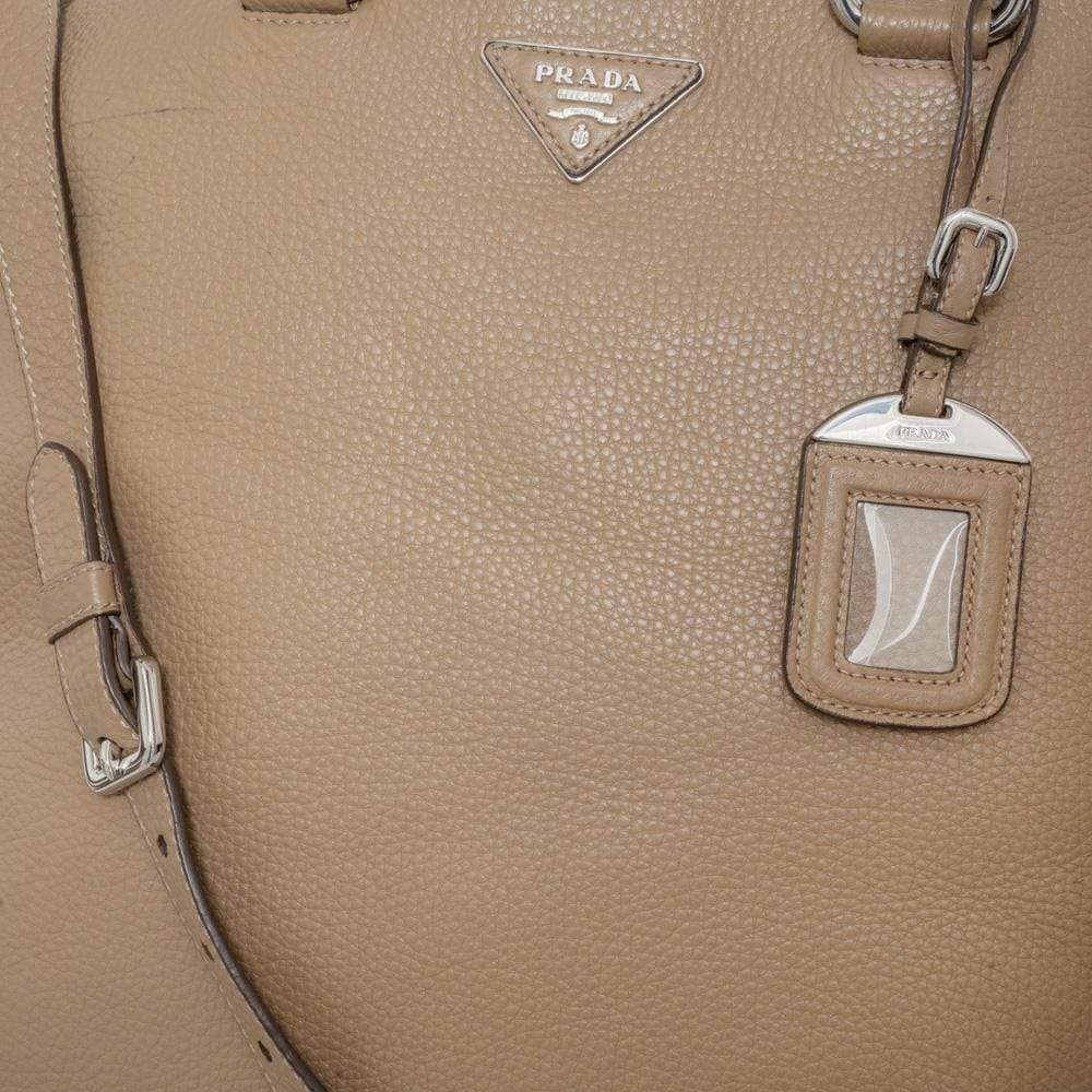 Prada Prada Camel-Coloured Soft Leather Tote - ADL1148