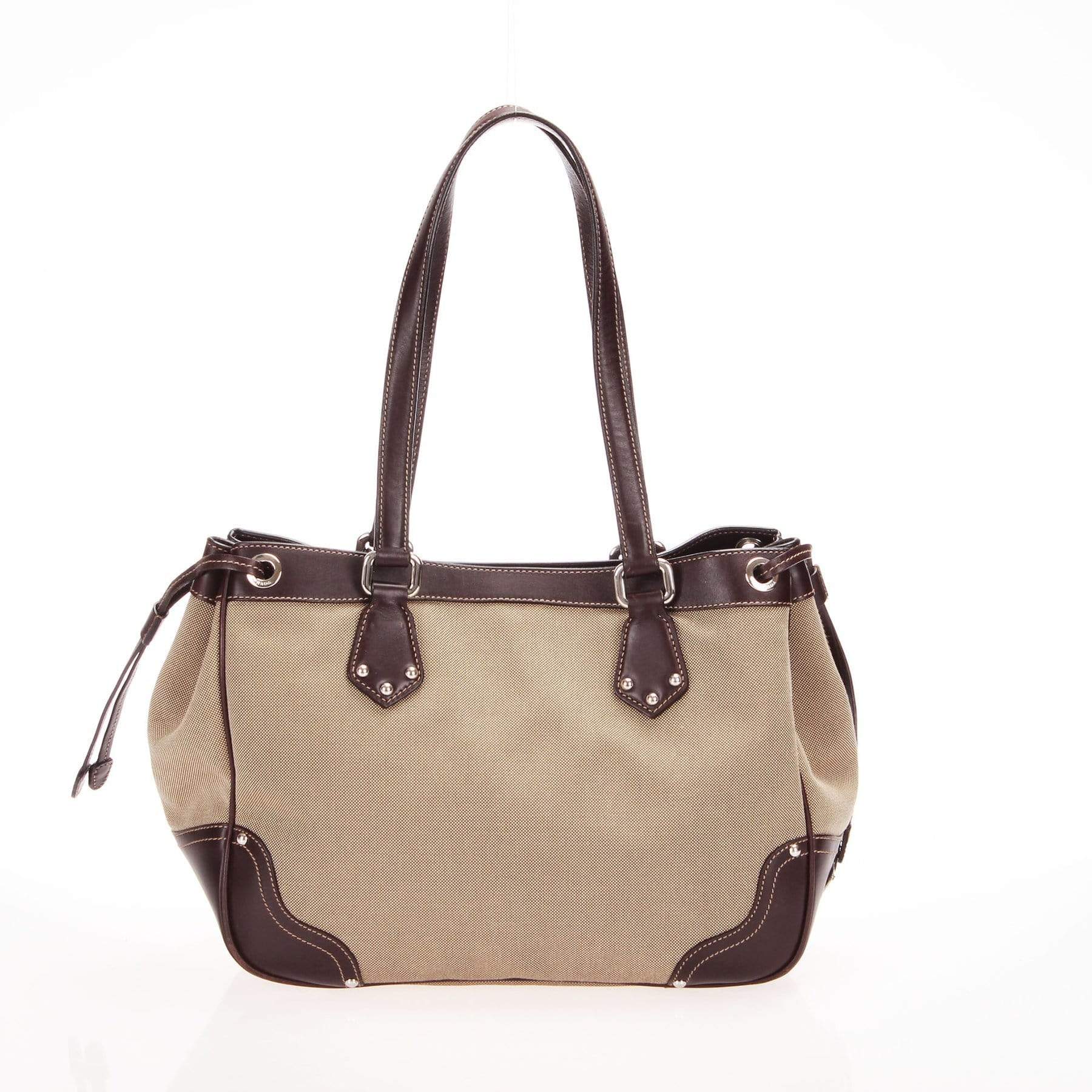 Prada Prada Canapa Shoulder Bag