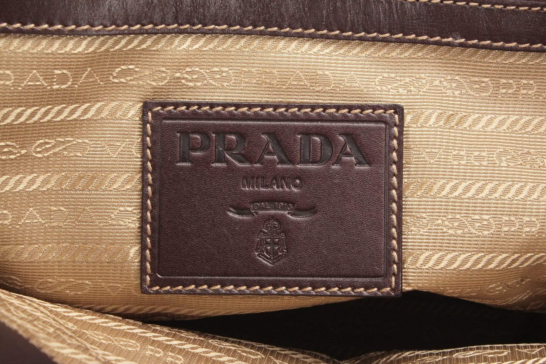 Prada Prada Canapa Shoulder Bag