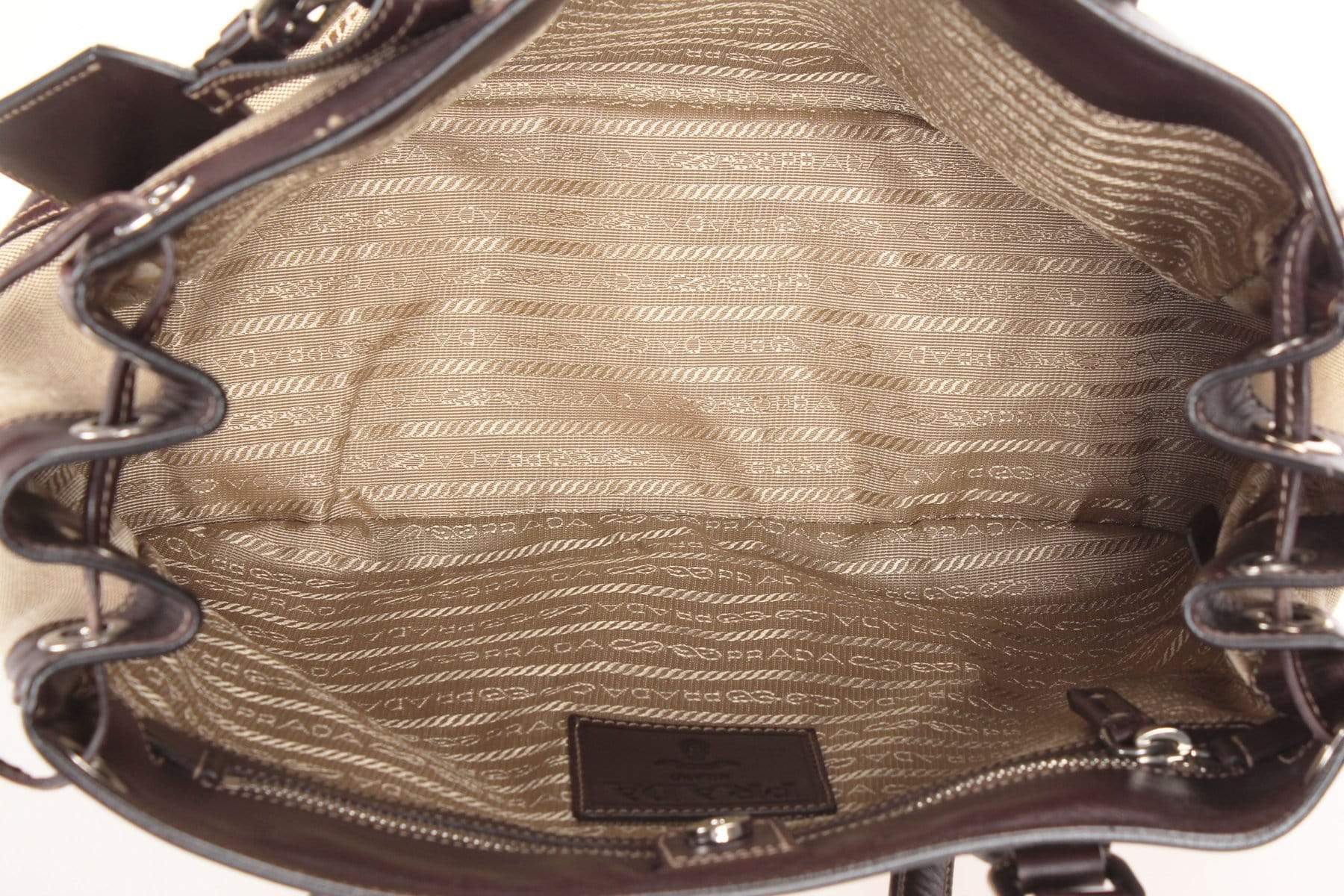 Prada Prada Canapa Shoulder Bag