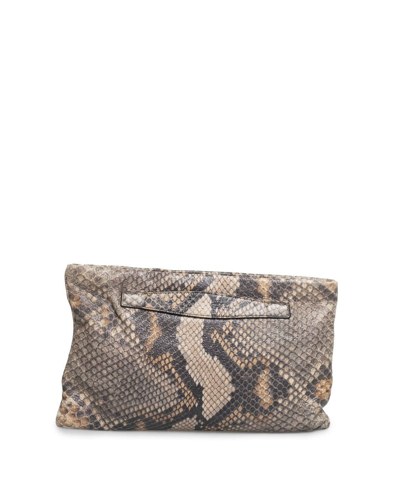 Prada Embossed Python Large Clutch Bag AWL2050 LuxuryPromise