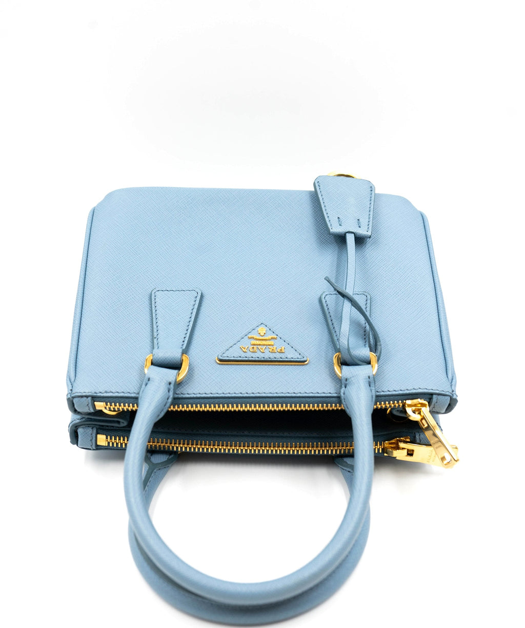 PRADA 🎀 Saffiano Galleria Mini Authentic Bag 