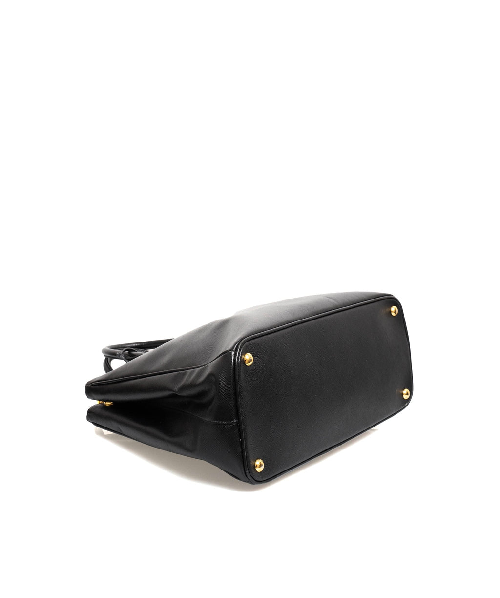 Prada Galleria Saffiano Black Medium Bag - ASL1887 – LuxuryPromise