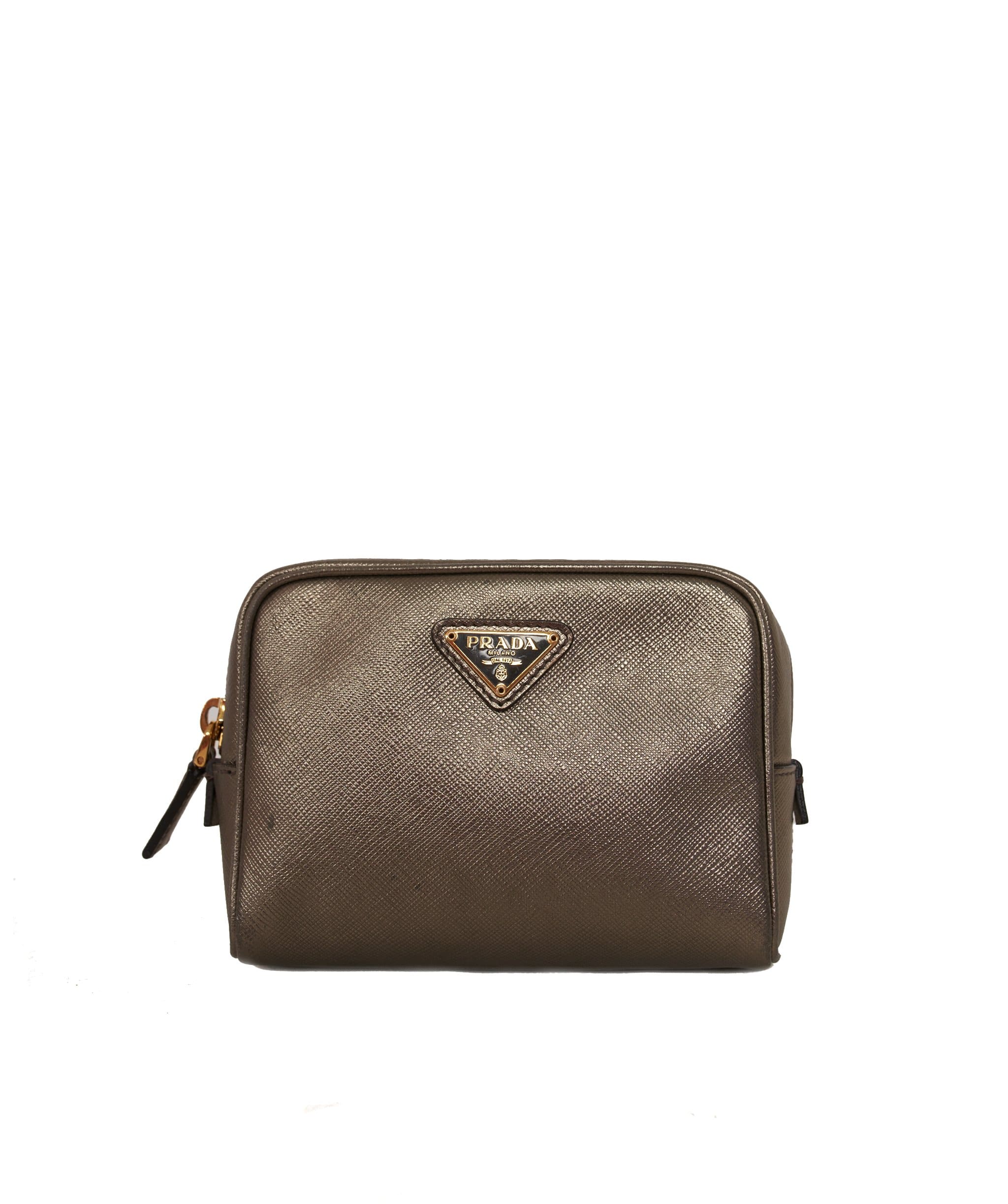 Prada Prada Gold Zipped Pouch - ADL1315