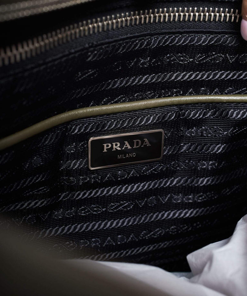 Green Small Leather Bag | PRADA