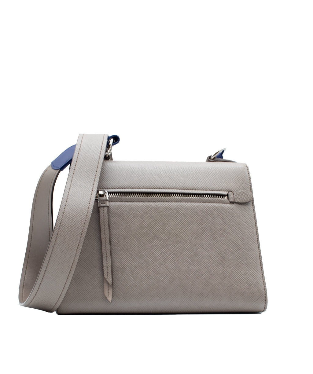 Prada grey cheap crossbody bag