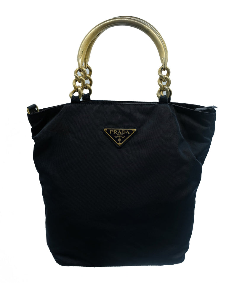 PRADA Hand Bag Nylon Navy Auth ar8392 AWL4567 – LuxuryPromise