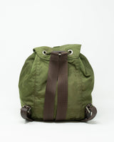 Prada Prada Khaki Green Nylon Mini Backpack - AWL2219