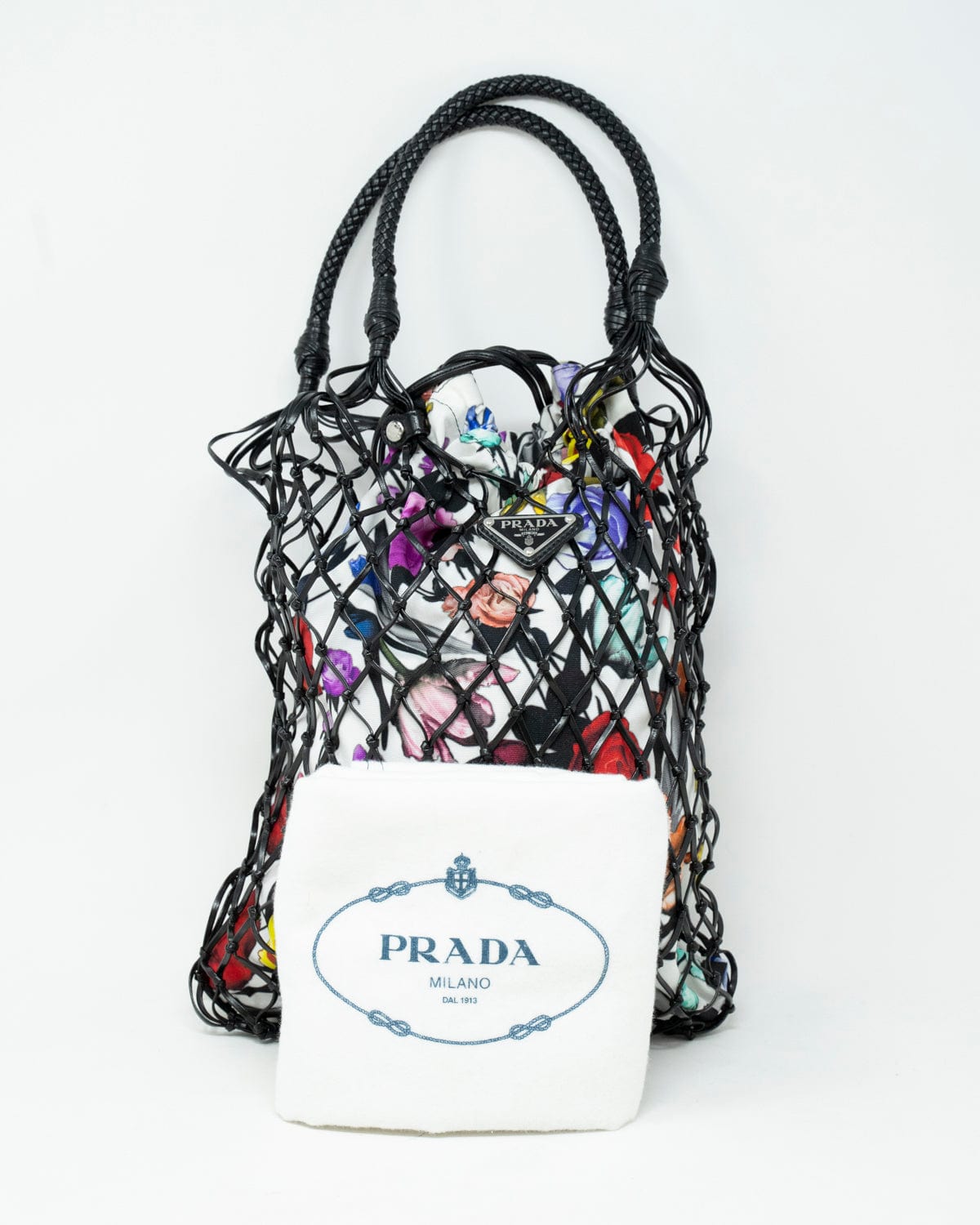 Prada Prada Leather Net Soft Tote Bag - AGL1817