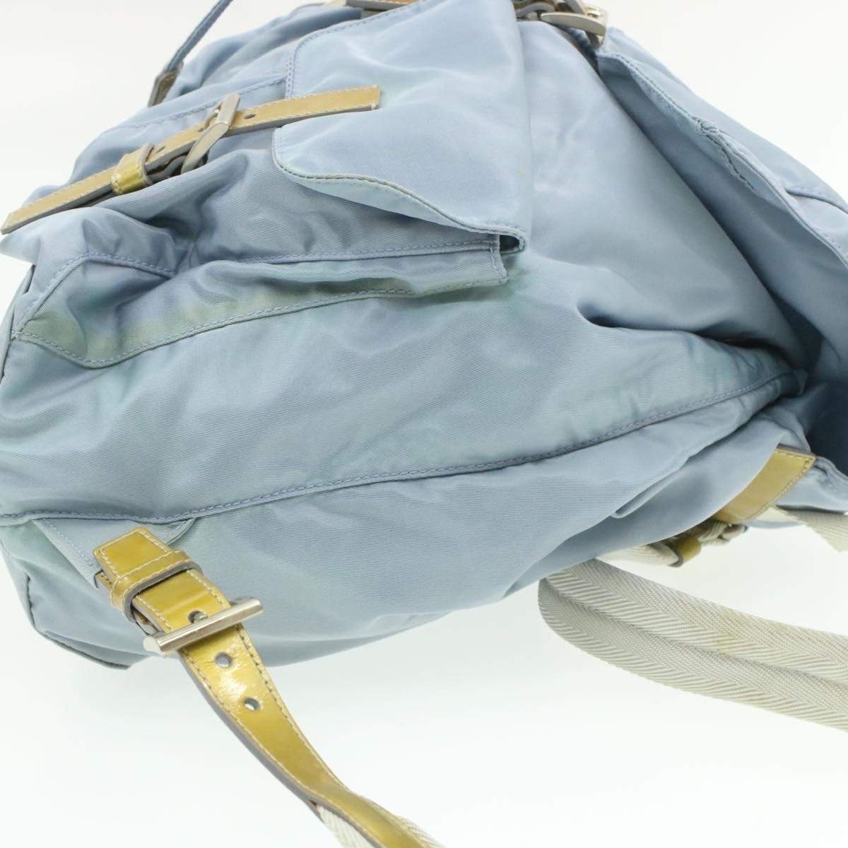 Prada Prada Light Blue Nylon Backpack
