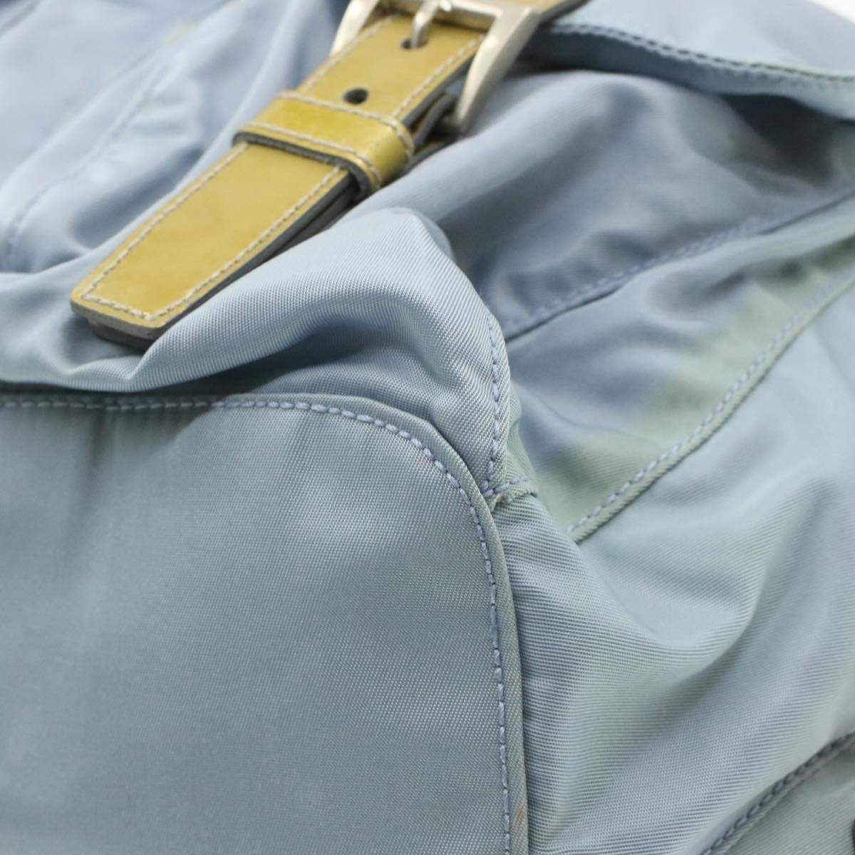 Prada Prada Light Blue Nylon Backpack