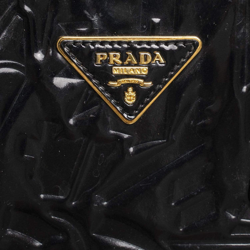 Prada Prada Limited Edition Empreinte Patent Bag - AWL1659