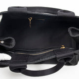 Prada Prada Medium Canapa Tote Black Handbag - AWL2328