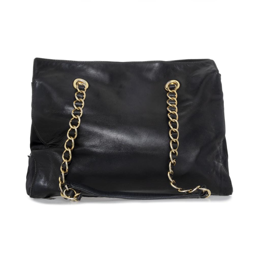 Prada Prada Medium Chain Leather Shoulder Tote - AWL1301