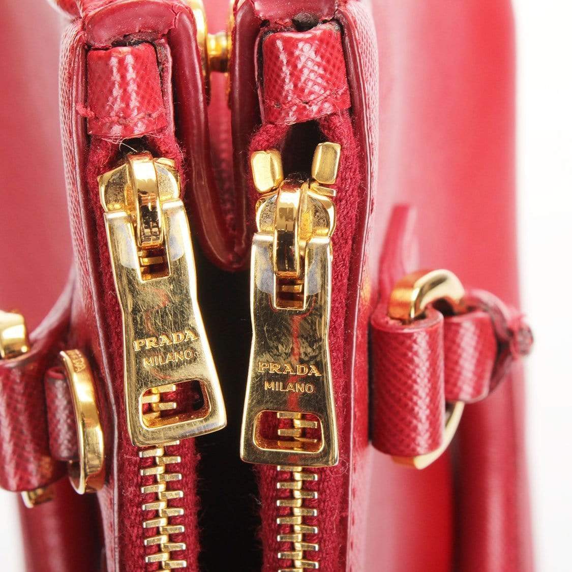 Prada Prada MIni Galleria Double Zip Handbag MW2857