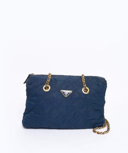 Navy discount prada bag