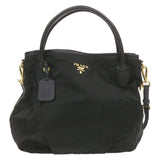 Prada Prada Nylon 2Way Black Shoulder Bag