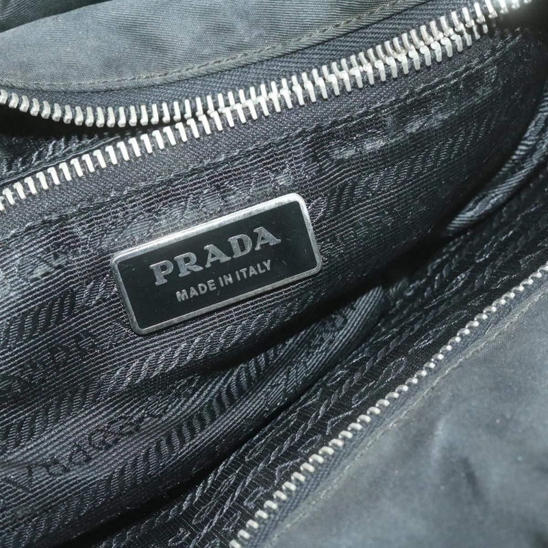 Prada PRADA Nylon 2Way Hand Shoulder Bag Black Auth 21494 MW2778