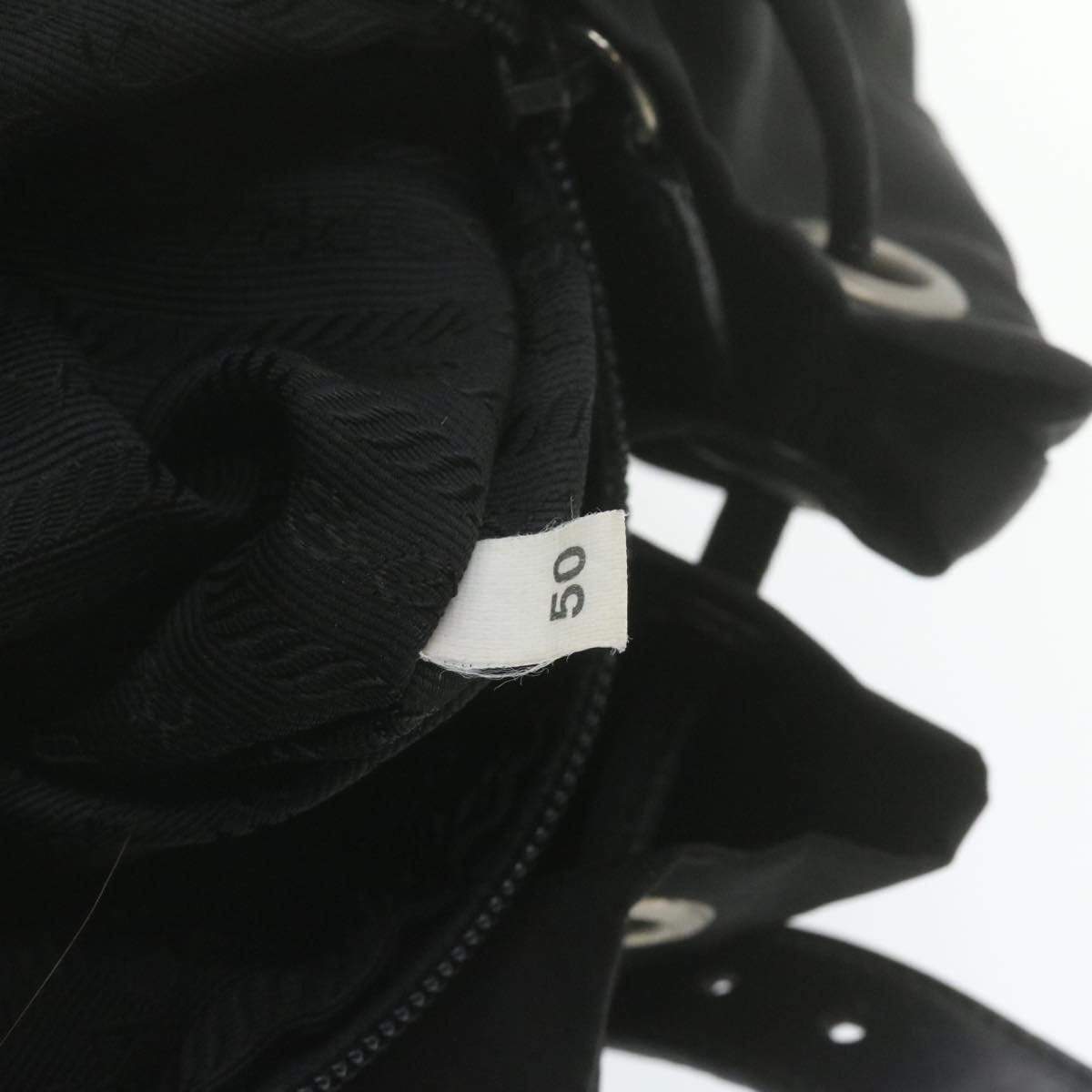 Prada PRADA Nylon Backpack Black AWL1106