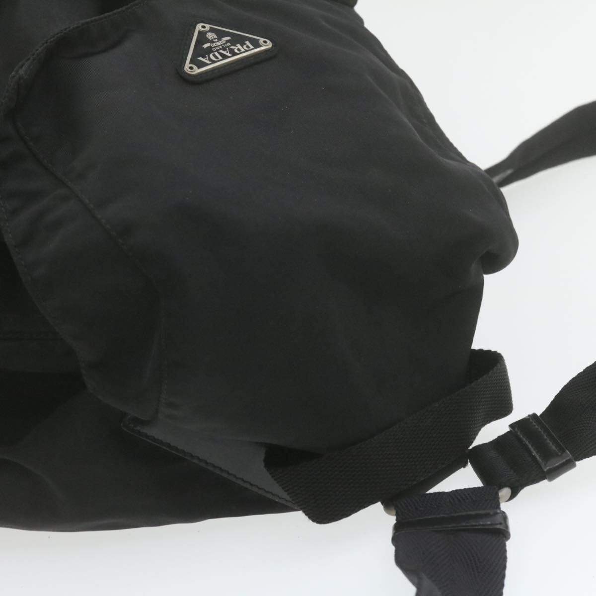 Prada PRADA Nylon Backpack Black AWL1106