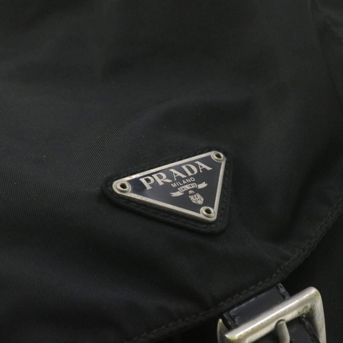 Prada PRADA Nylon Backpack Black AWL1106