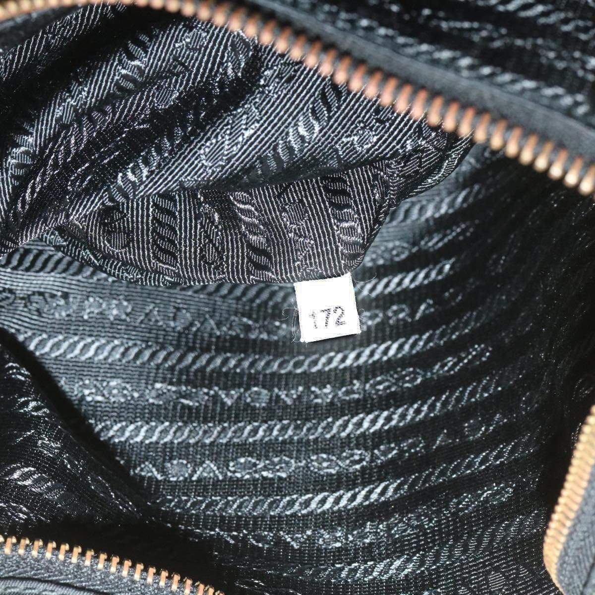 Prada PRADA Nylon Black Tote Bag 172
