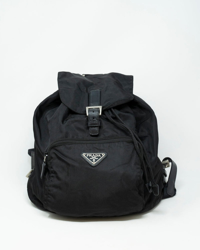 Prada drawstring discount backpack