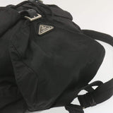 Prada PRADA Nylon Hand Bag Black 31