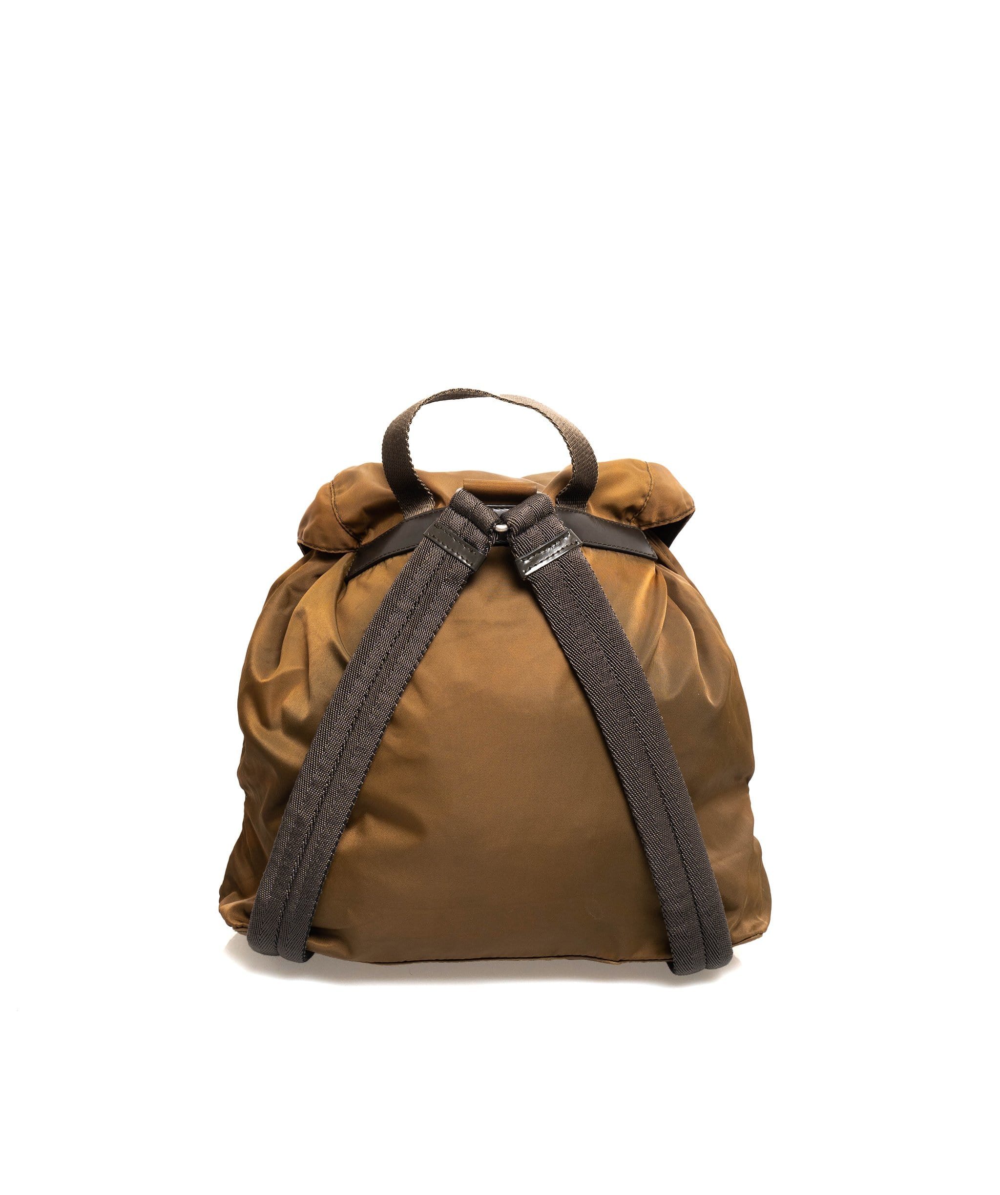 Prada Prada Nylon Khaki Backpack - ADL1575
