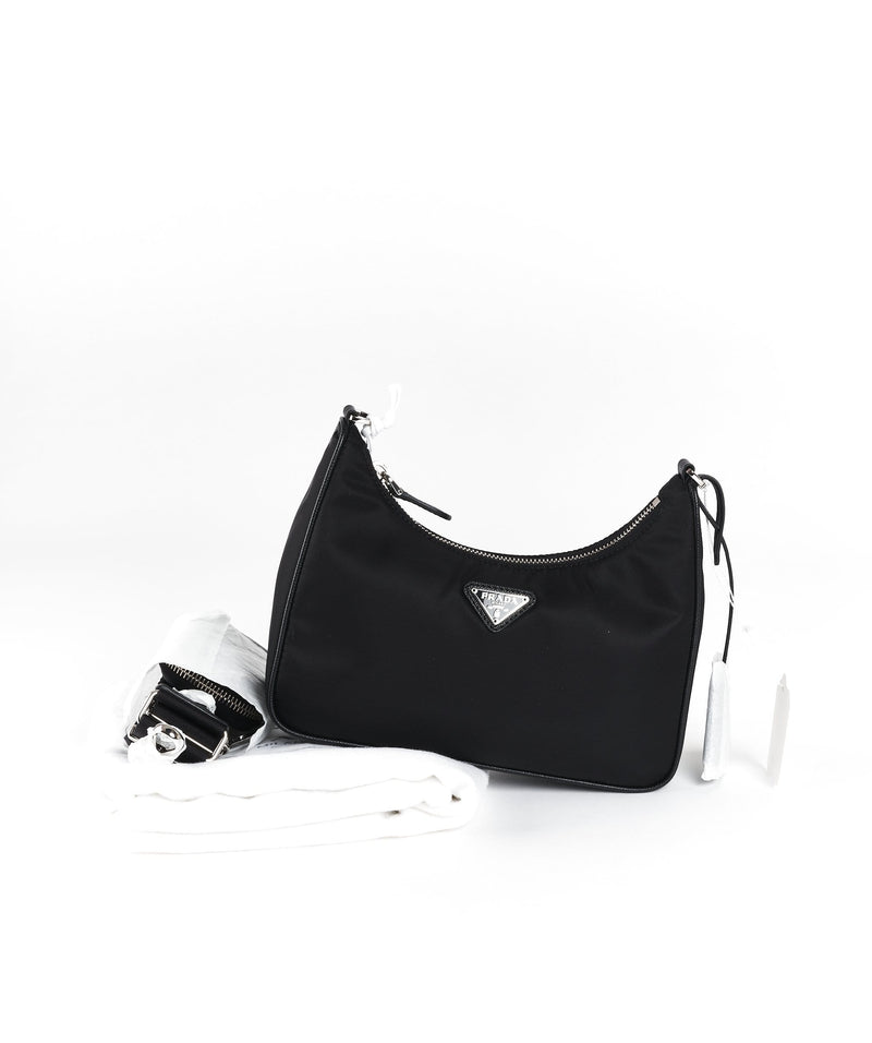 Prada Nylon re edition bag black medium – LuxuryPromise