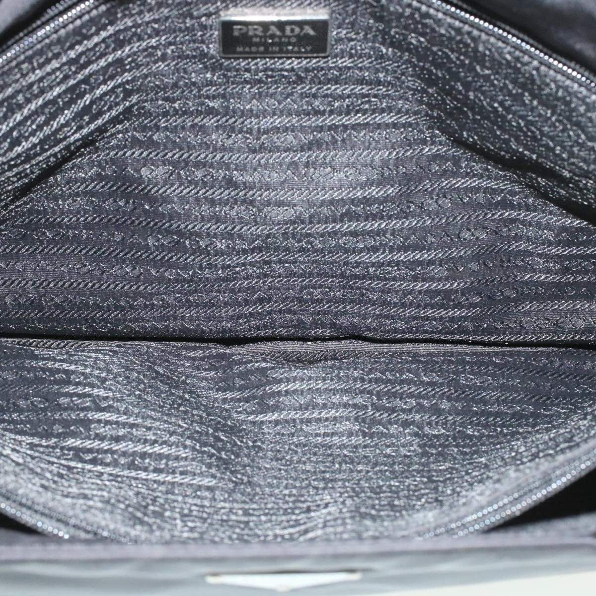 Prada Prada Nylon Shoulder Bag Black 28