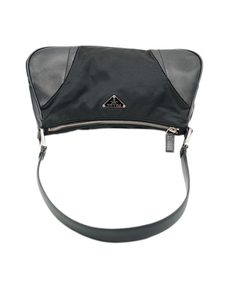 Prada Nylon Shoulder Bag Black ASL6719 LuxuryPromise