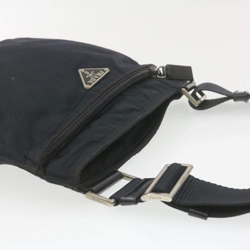 Prada PRADA Nylon Shoulder Bag Navy Crossbody Bag 53
