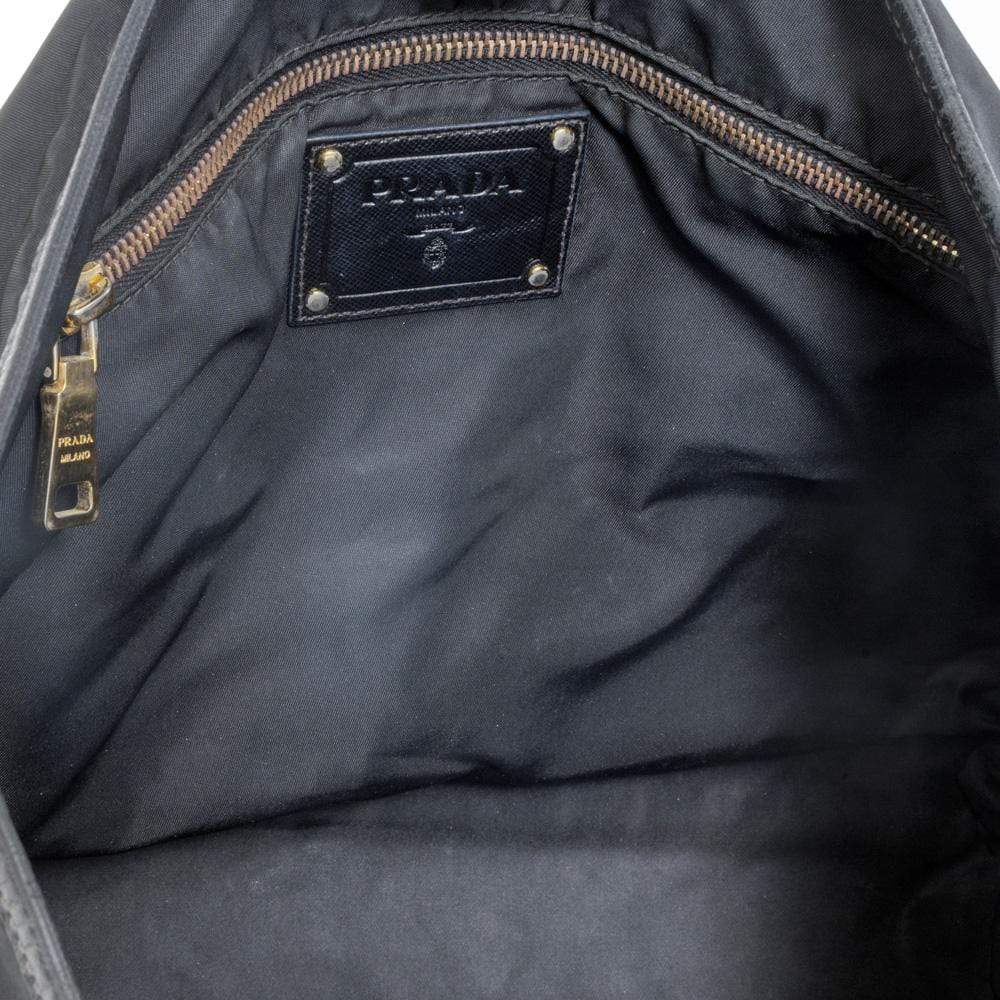 Prada Prada Nylon Tote Bag Black - AWL1102