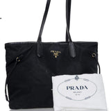 Prada Prada Nylon Tote Bag Black - AWL1102